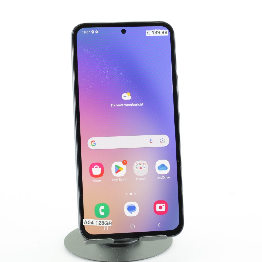 Samsung Galaxy A54 5G 128GB Zwart, Samsung, Zo goed als nieuw, Support@Samsung.com, 129, Samsung-ro, Yeongtong-gu
Suwon-si, Gyeonggi-do 16677
South Korea