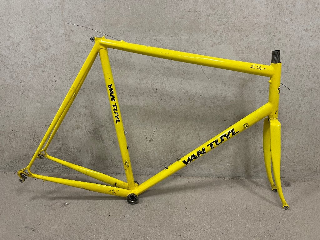 Van Tuyl Columbus MAX frameset, Gebruikt, Staal, 57 tot 61 cm, Meer dan 20 versnellingen