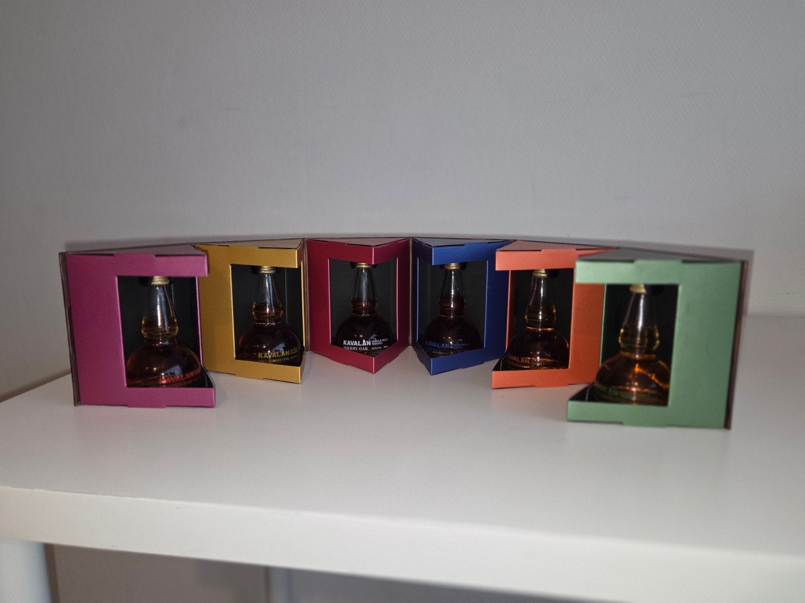 Kavalan Single Malt Whisky miniaturen, Ophalen of Verzenden, Nieuw, Overige gebieden, Overige typen