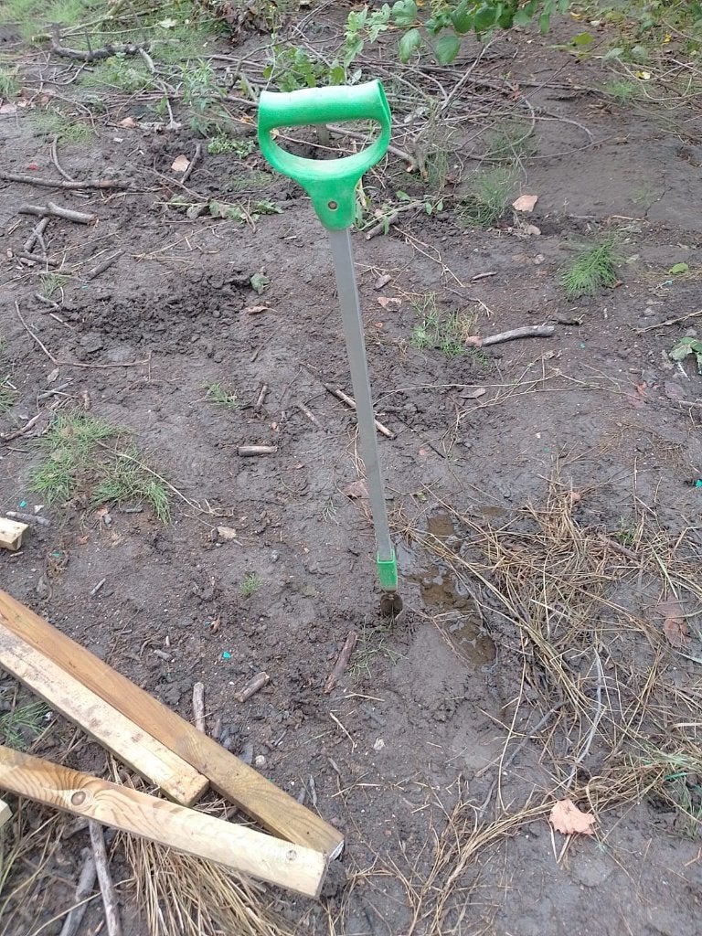 Pootstok, Tuin en Terras, Ophalen of Verzenden, Gebruikt, Overige soorten, Onbekend