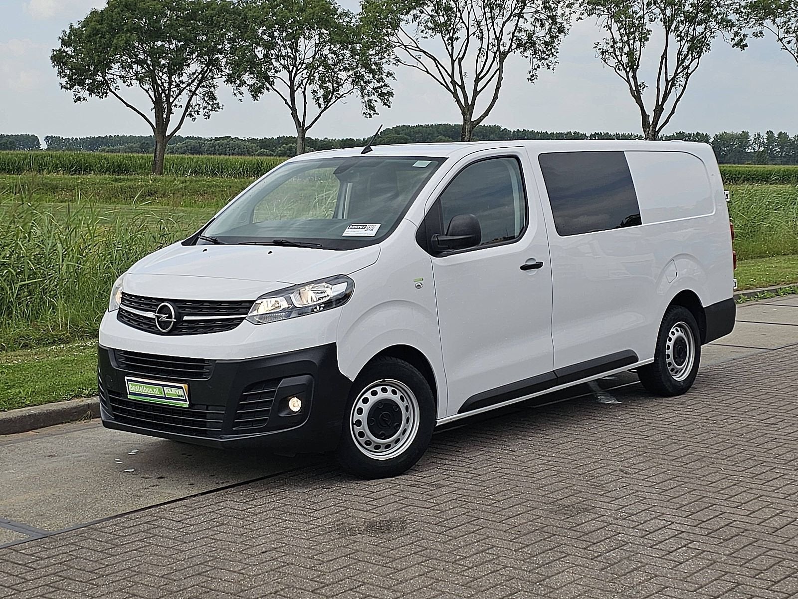 Opel Vivaro 2.0 Diesel 145 L3 DC XL, dubbele cabine, airco,, Auto's, 145 pk, Stof, Gebruikt, 4 cilinders