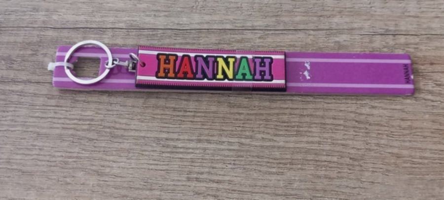 Sleutelhanger met naam 'Hannah', Ophalen of Verzenden, Nieuw, Overige typen