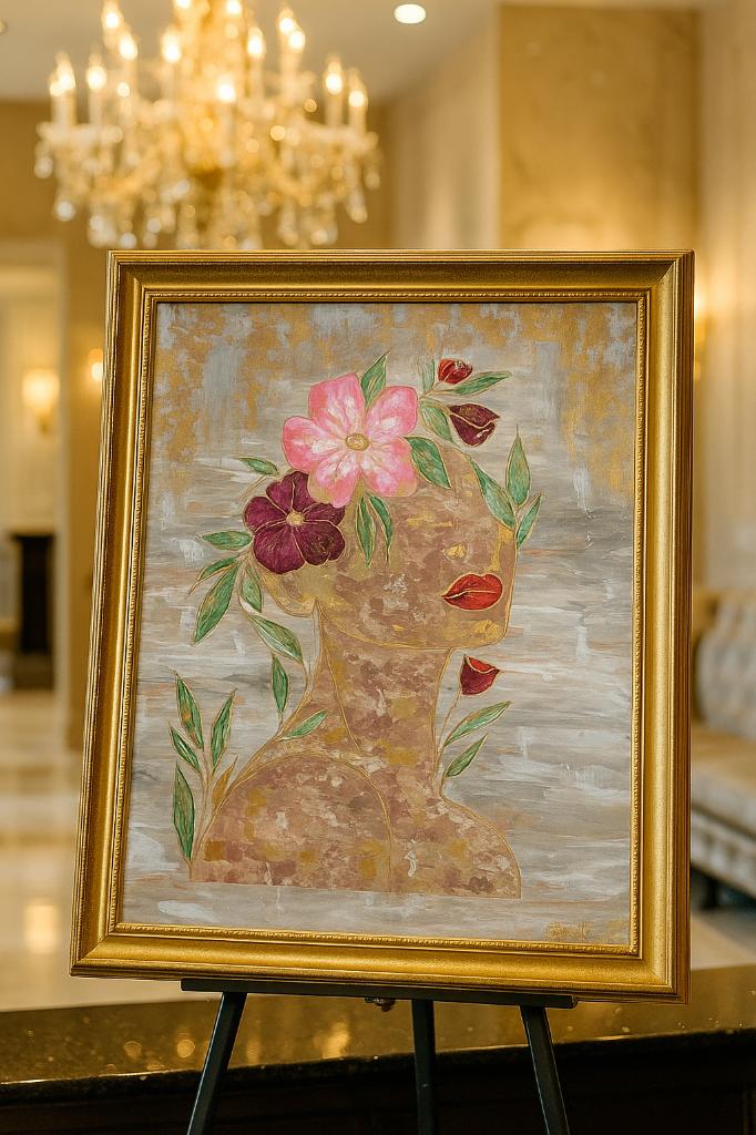 Handgemaakt schilderij, Ophalen of Verzenden, 75 tot 100 cm, Schilderij, 50 tot 75 cm