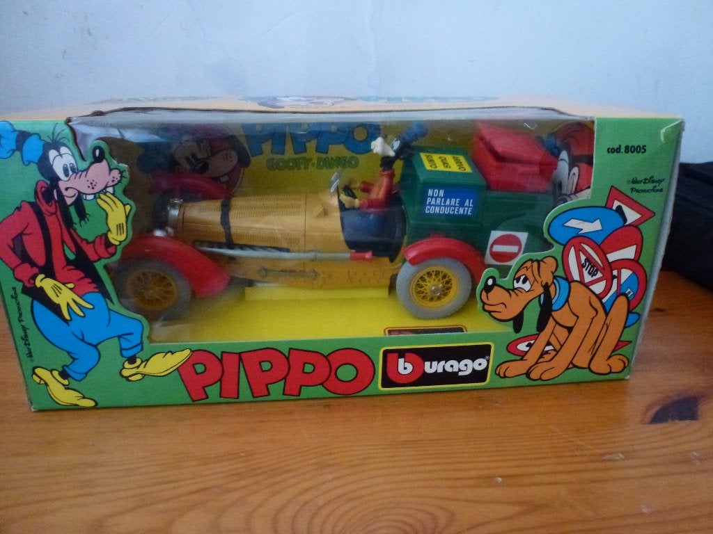 Bburago Diecast Metal Model Pippo Goofy, Ophalen of Verzenden, Zo goed als nieuw, Auto, Bburago
