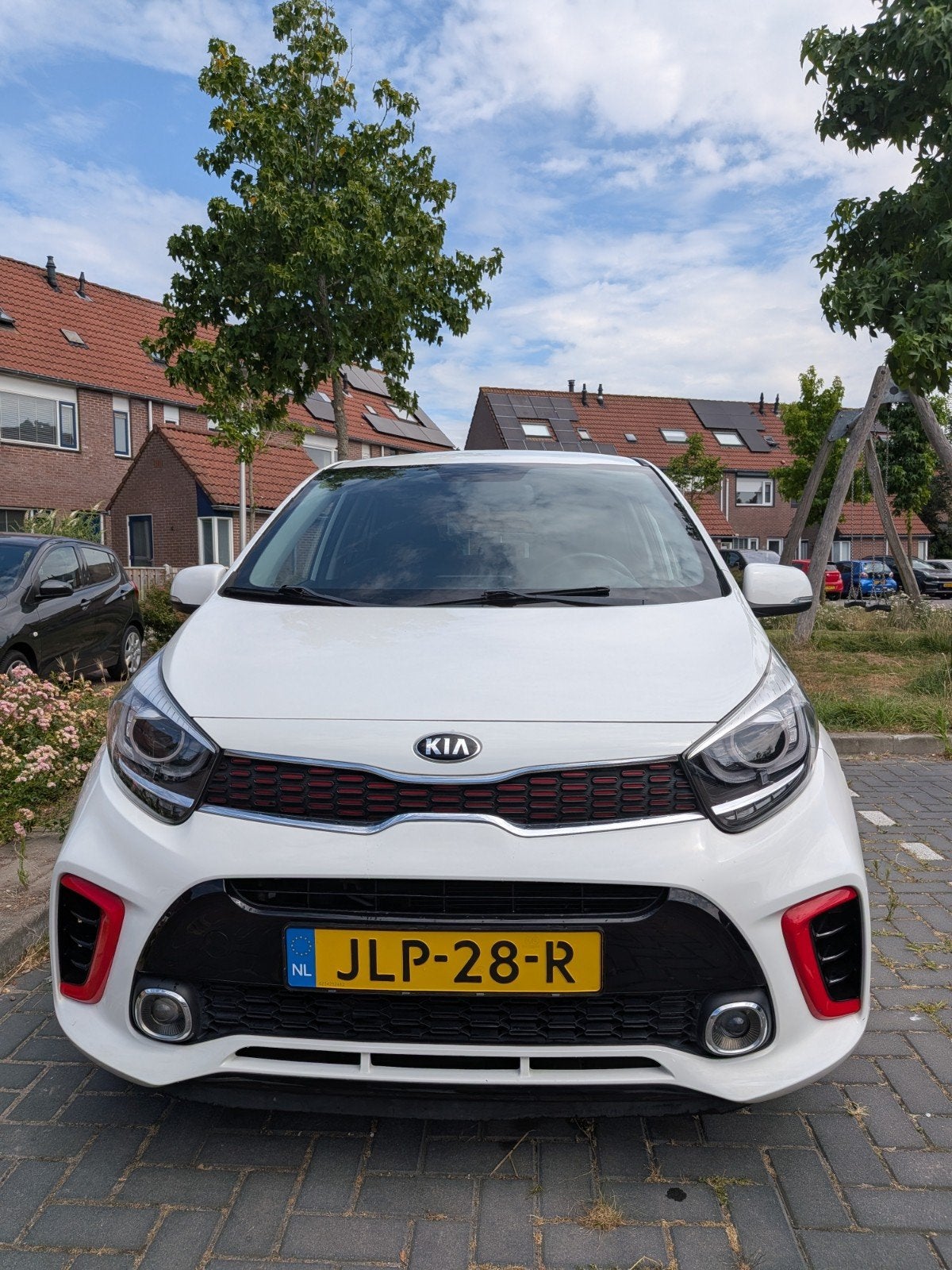 Kia Picanto Gt-line 1.0 MPi 67pk 5-zits 2019 Wit KM: 50XXX, Auto's, Voorwielaandrijving, Wit, Handgeschakeld, Particulier