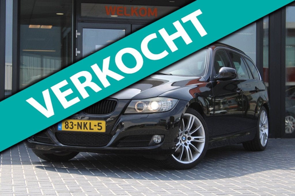 BMW 3-serie Touring 318i Business Line, Distrb. Ketting verv, Euro 5, Zwart, Zwart, Origineel Nederlands