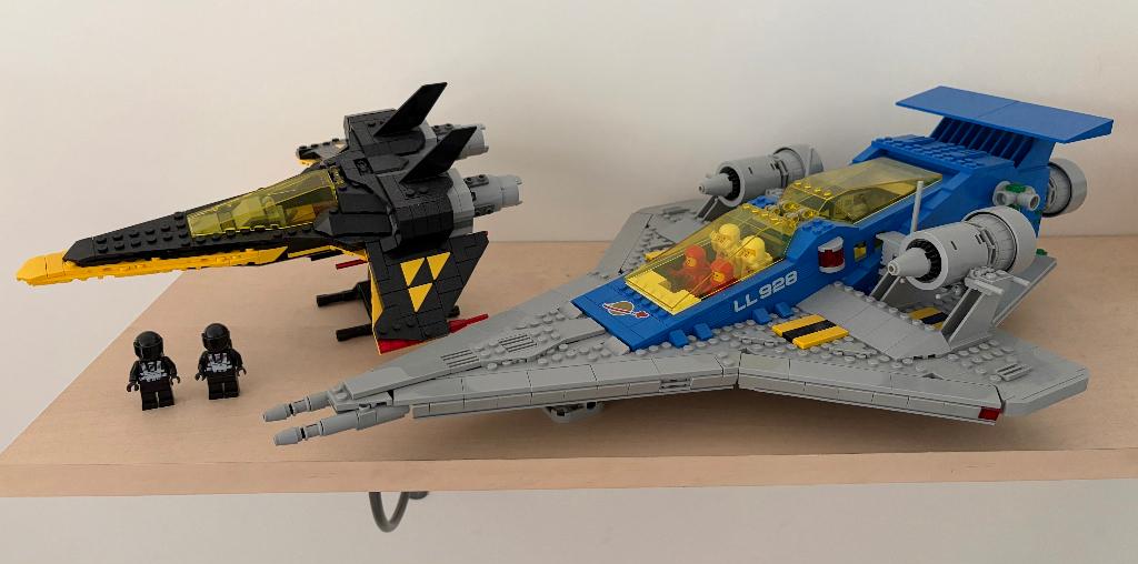 Lego space 10497 40580 galaxy explorer blacktron MOC gwp cmf, Ophalen, Lego, Space, Complete set