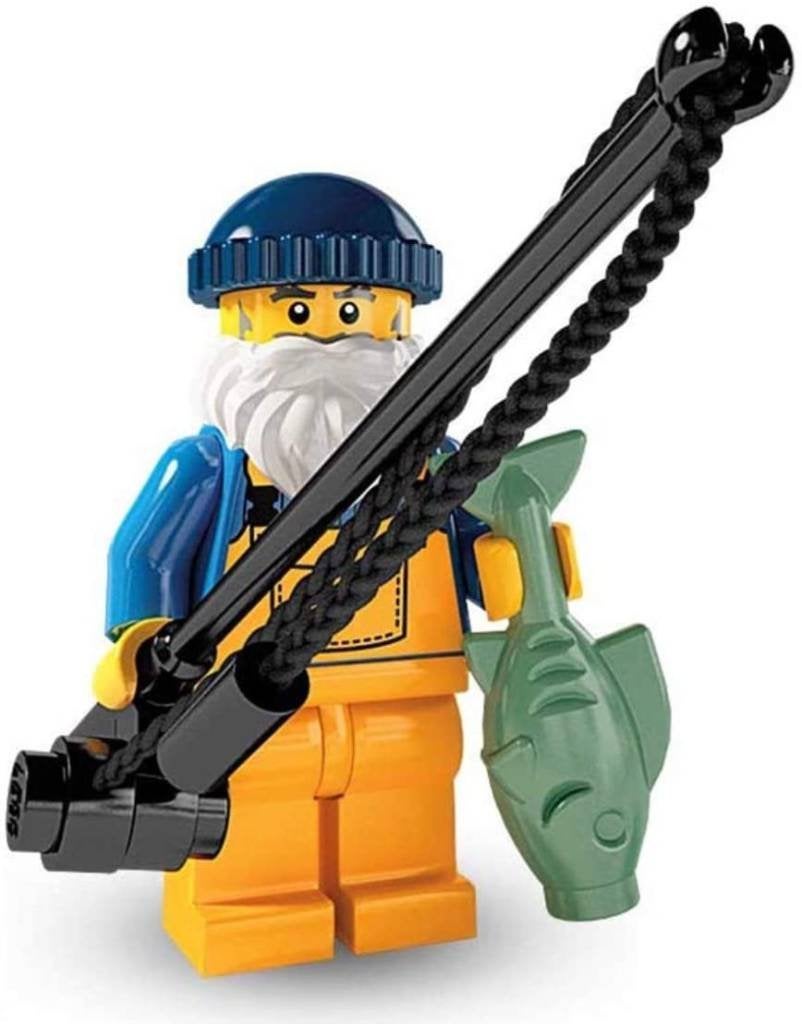 Lego Collectible Minifigure series 3 - Fisherman, Lego, Nieuw, Ophalen of Verzenden, Minifiguren serie