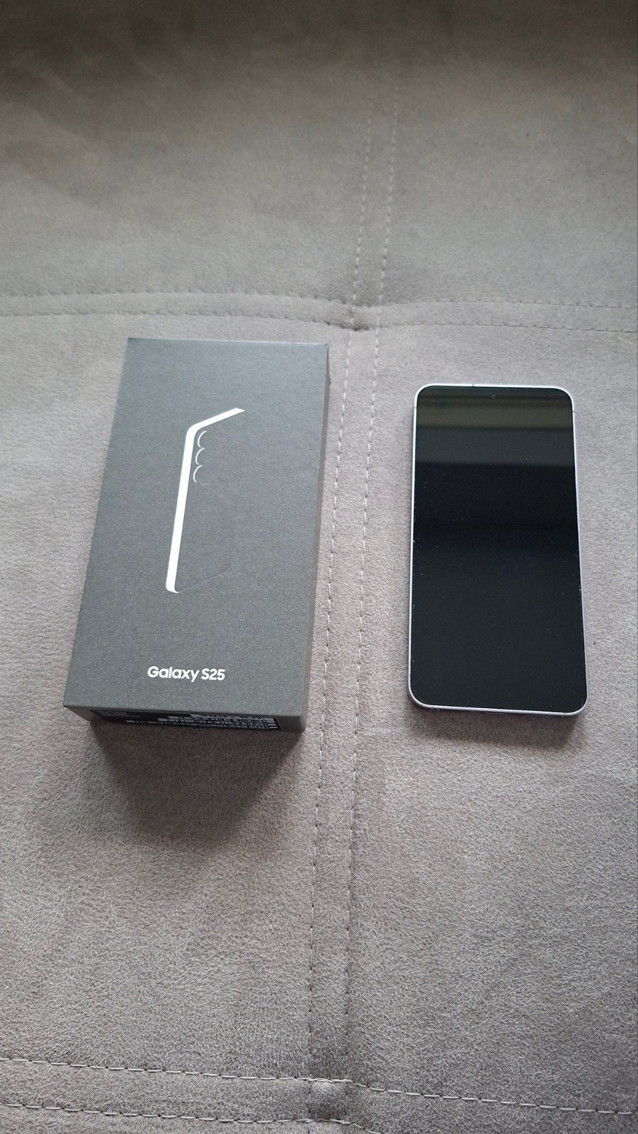 Samsung Galaxy S25 met hoesje en doos, Galaxy S24, Zwart, Touchscreen, Ophalen of Verzenden