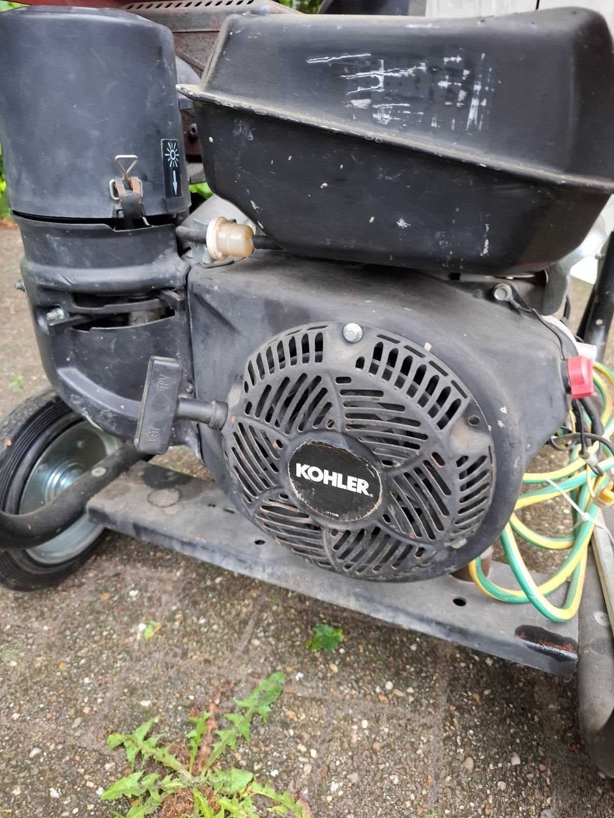 kohler aggregaat generator benzine 230vol 8.5kvat, Ophalen, 5 tot 10 kVA, Benzine
