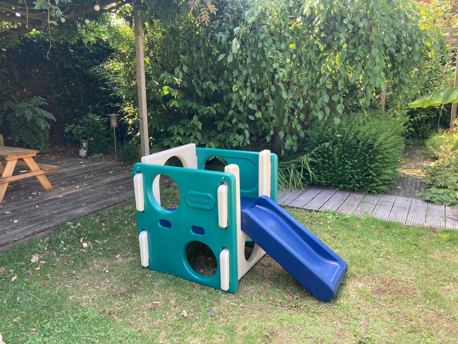 Little tikes speeltoestel/speelhuisje met glijbaan, Ophalen