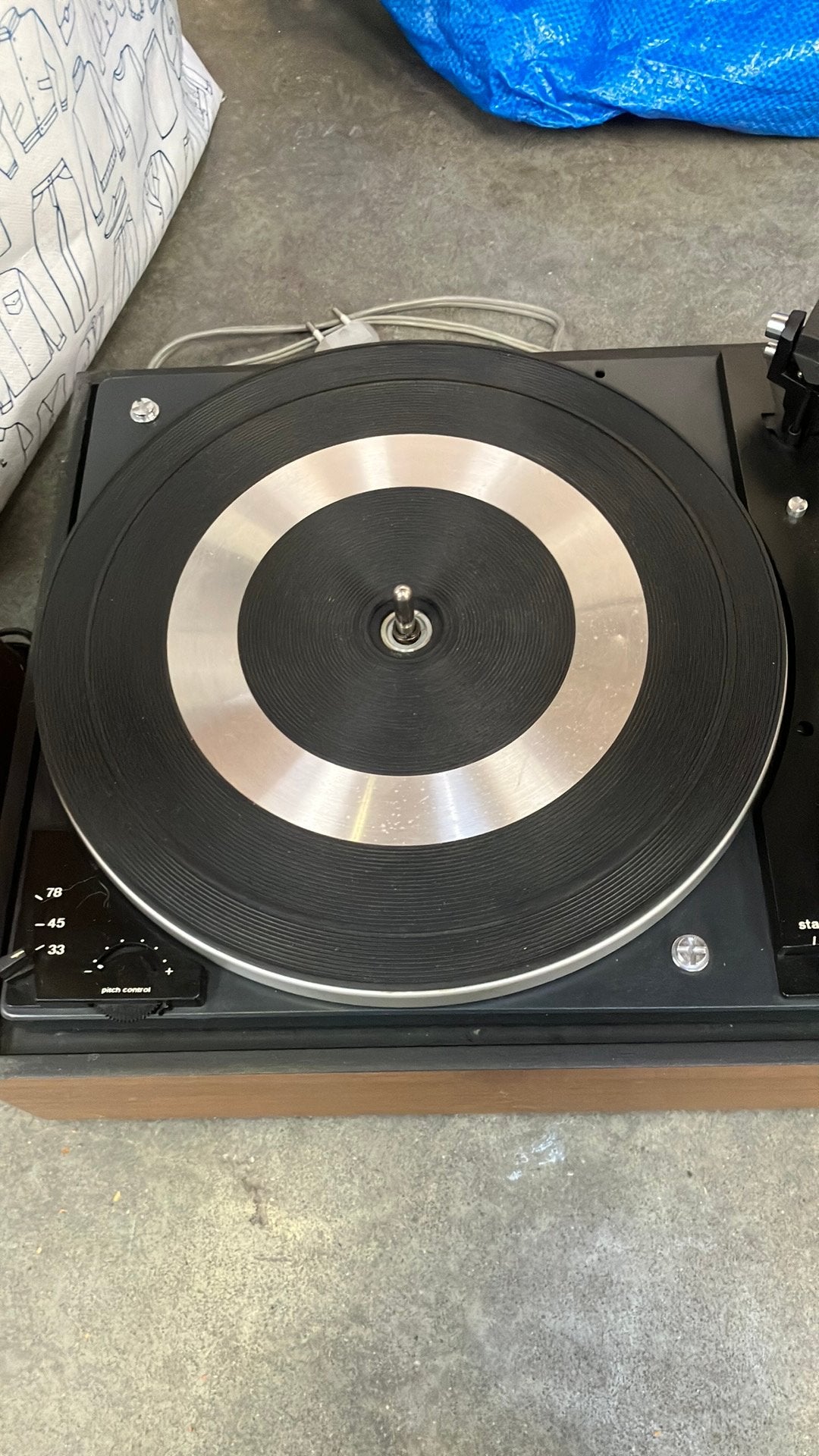Mooie Dual 1210 werkend met nieuwe naald en stofkap, Ophalen, Platenspeler, Dual, Gebruikt