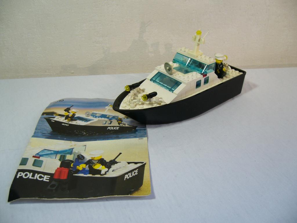 Lego 4010 Police Rescue Boat, Gebruikt, Overige thema's, Lego, Ophalen of Verzenden