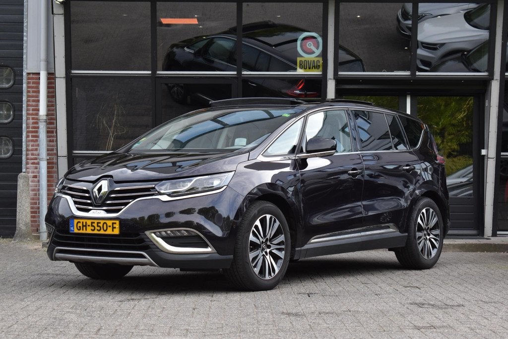 Renault Espace 1.6 dCi Initiale Paris 7p. Pano Leder Stoelvw, Auto's, Renault, Gebruikt, 4 cilinders, 160 pk, 7 stoelen
