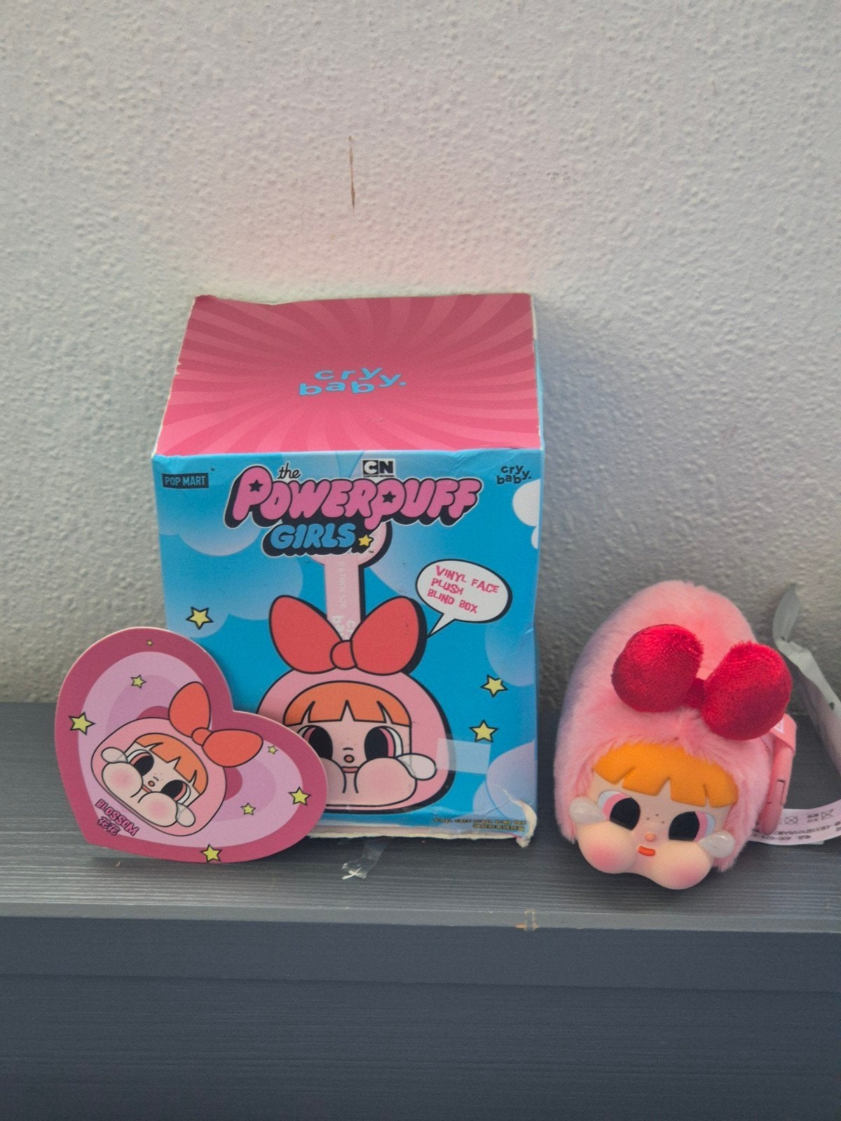 Pop Mart x Crybaby Blossom Vinyl Face Plush Powerpuff Girls, Verzamelen, Ophalen of Verzenden, Zo goed als nieuw