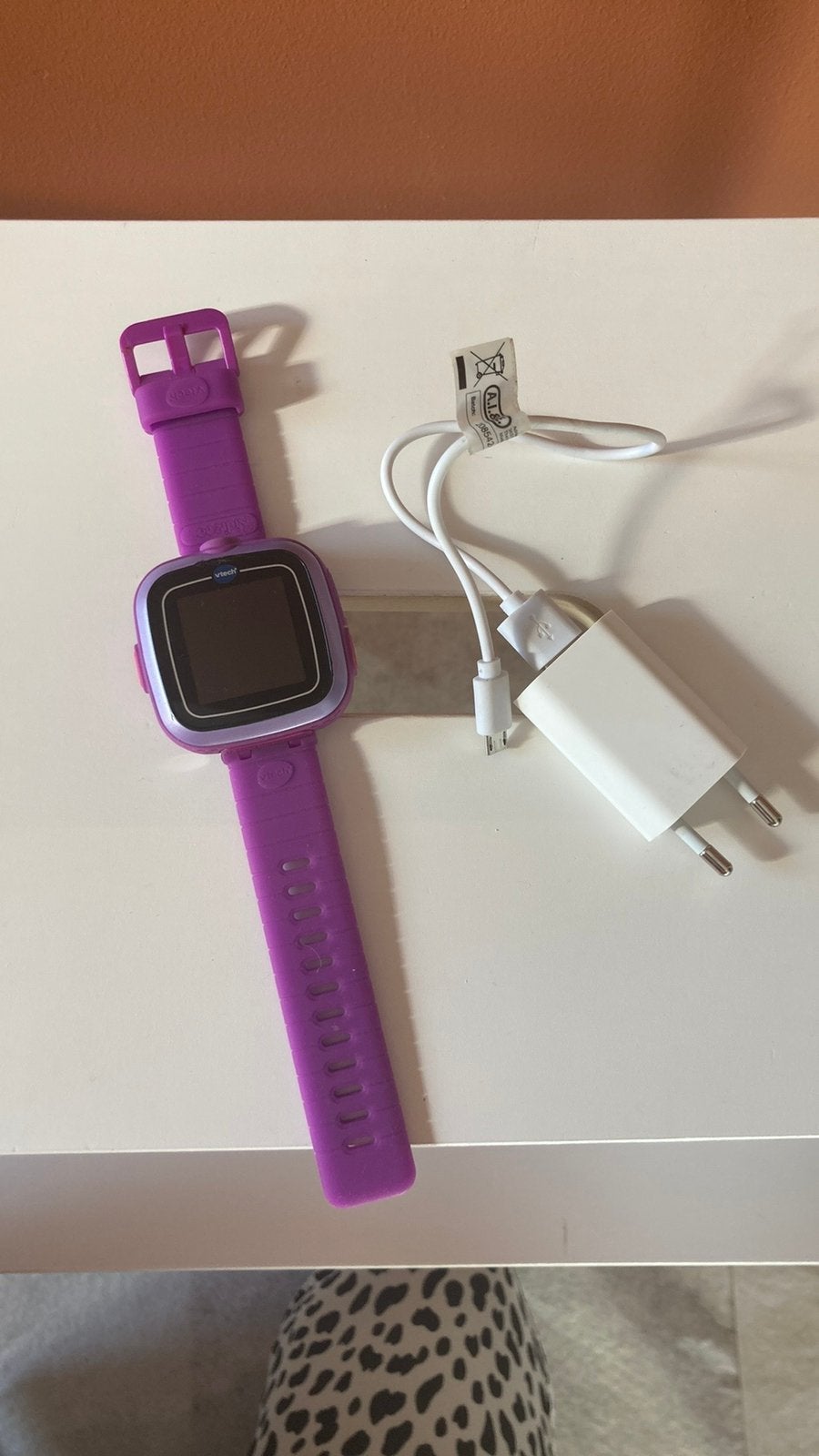 Vitech kidizoom paars met oplader, Ophalen of Verzenden, Zo goed als nieuw, Paars, Jongen of Meisje
