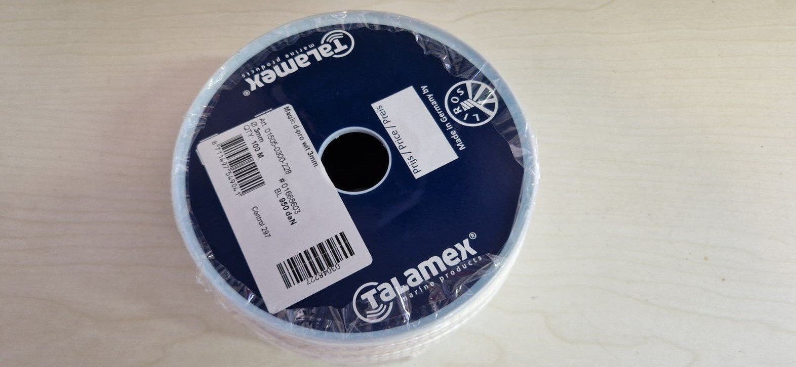 nieuwe rol talamex koord 3mm, Ophalen of Verzenden, Nieuw, Toebehoren, Minder dan 15 m²