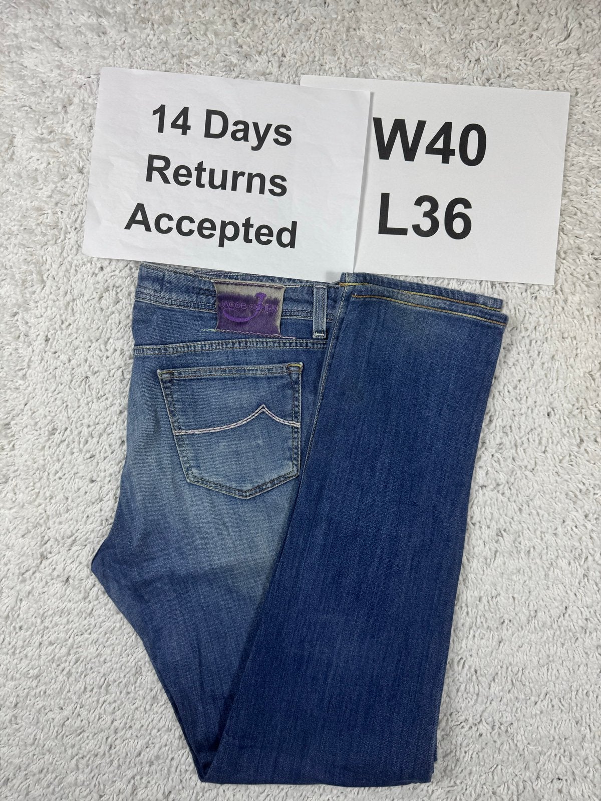 Jacob Cohën Bard 688 Comfort Jeans W40 L36 Blauw 2719, H, H, H, W40 - W42 (confectie 56/58)