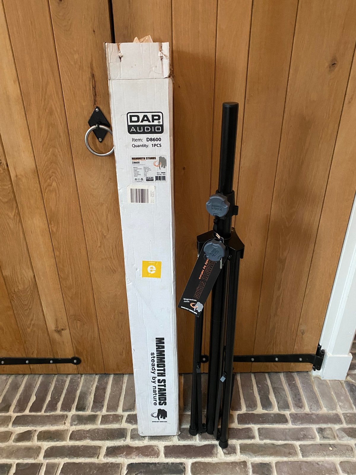 DAP Audio speakerstand nieuw, Ophalen, Nieuw, Muziekstandaard, Licht of Laser