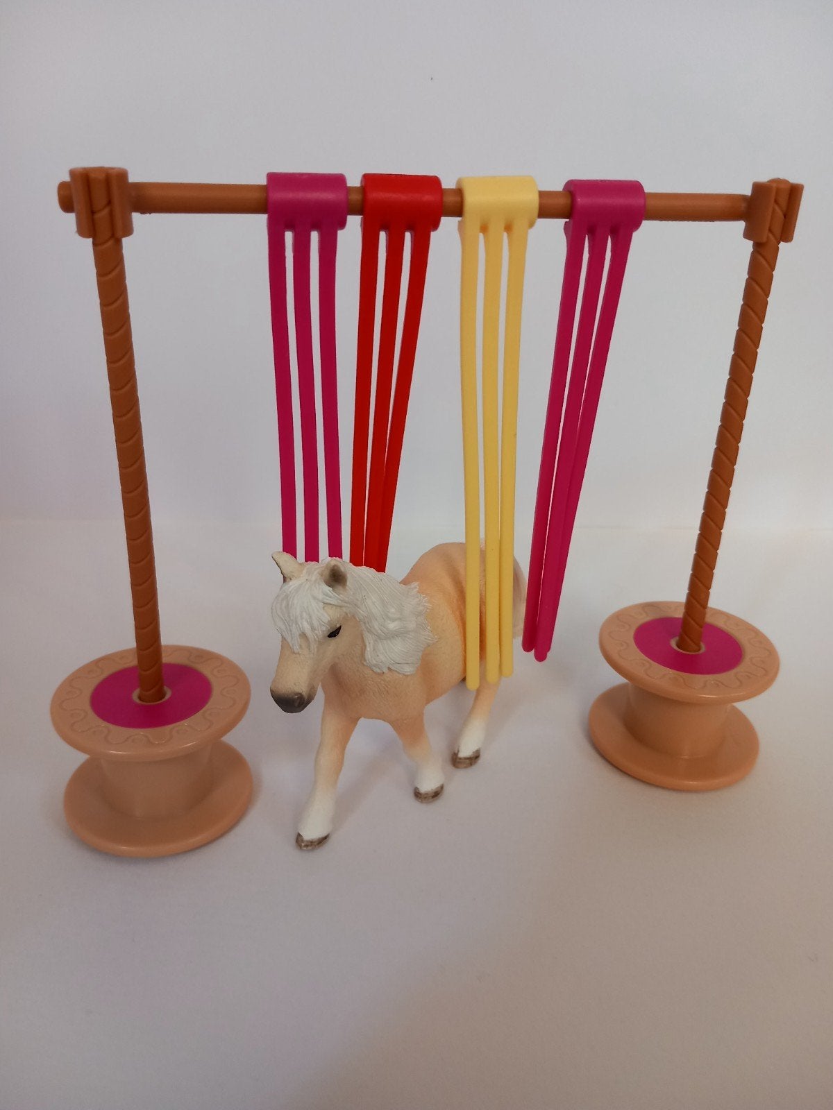 Schleich Haflinger merrie met vlechtstation, Ophalen of Verzenden, Zo goed als nieuw