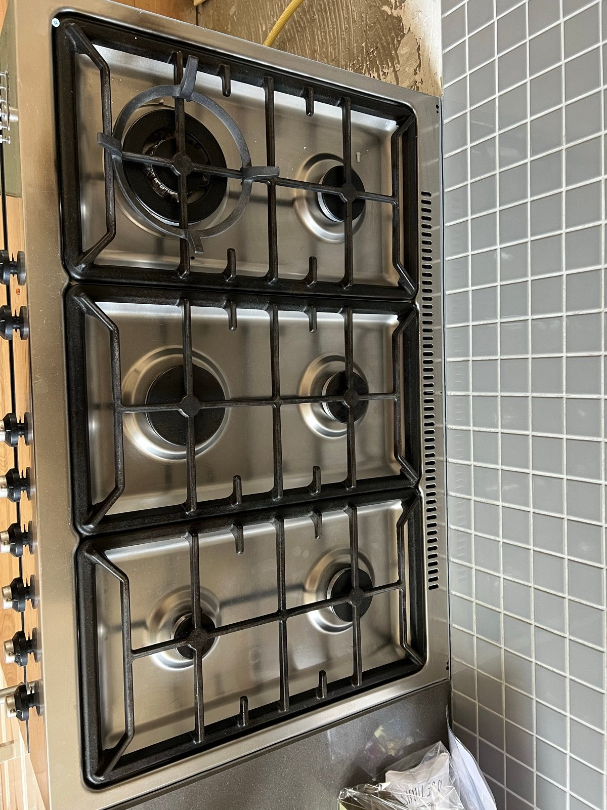 ETNA Vrijstaand Gasfornuis met Oven - RVS, Witgoed en Apparatuur, Fornuizen, Ophalen, Gebruikt, Hete lucht, 60 cm of meer