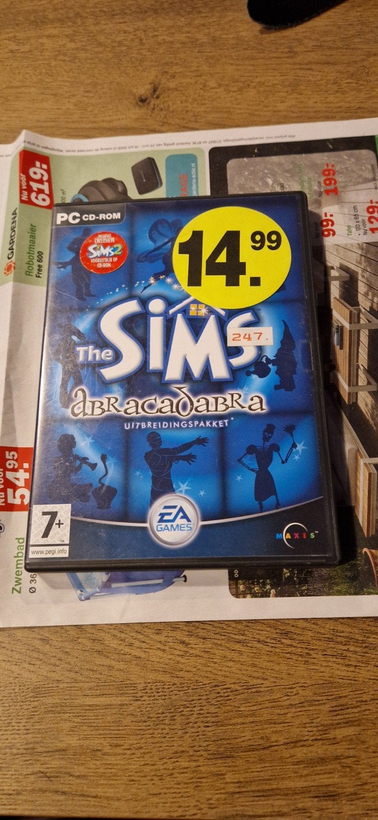 The Sims Abracadabra PC CD-ROM Uitbreidingspakket, Gebruikt, 1 speler, Ophalen of Verzenden, Vanaf 7 jaar