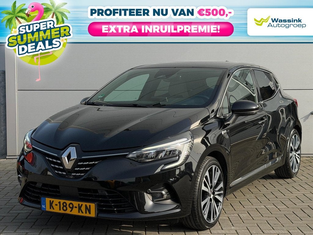 Renault Clio 1.6 E-Tech Hybrid 140pk Initiale Automaat | SUM, Auto's, Renault, Gebruikt, Euro 6, 4 cilinders, 91 pk