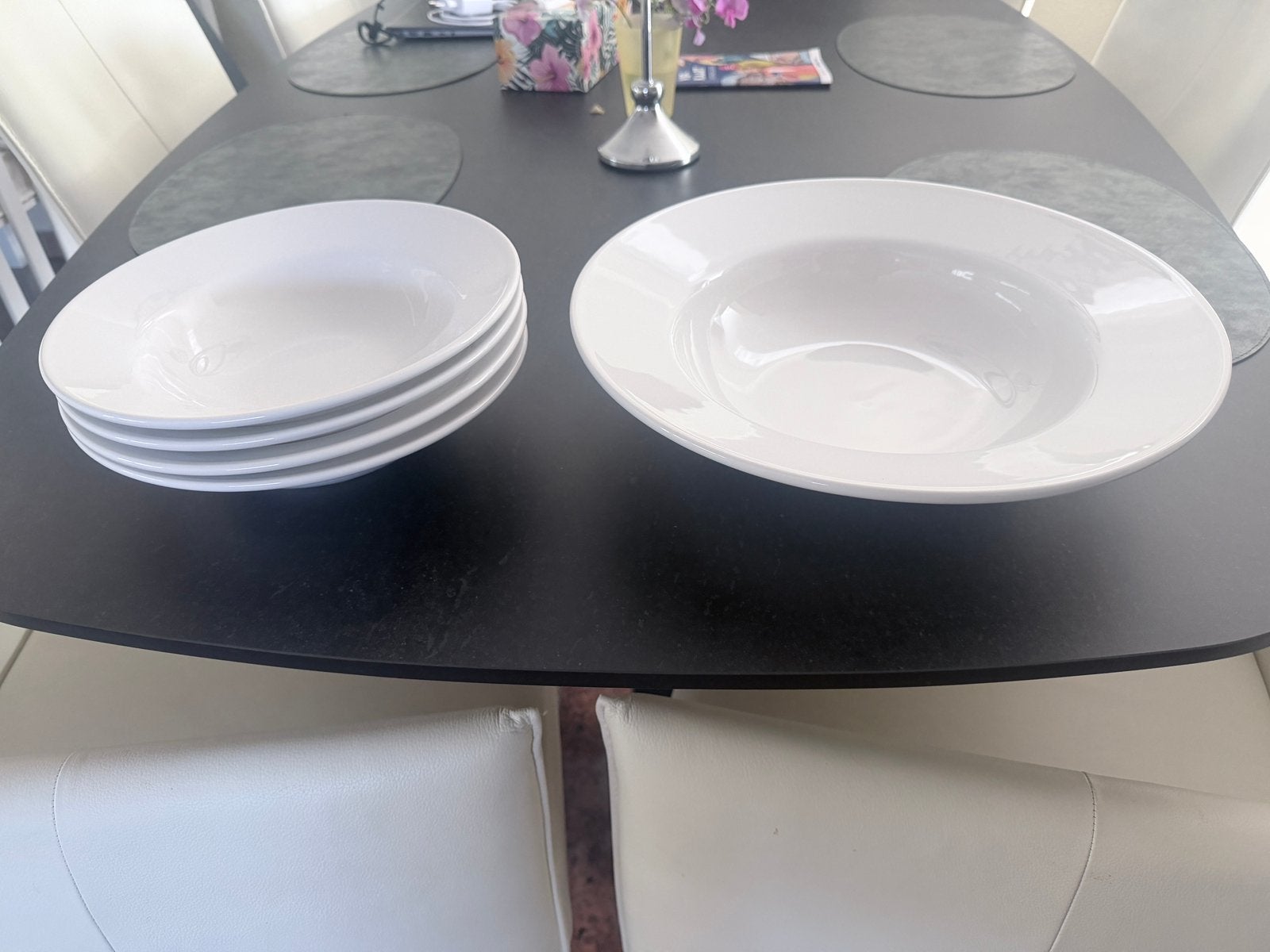 Nieuwe Pasta borden, Ophalen of Verzenden, Zo goed als nieuw, Overige stijlen, Bord(en)