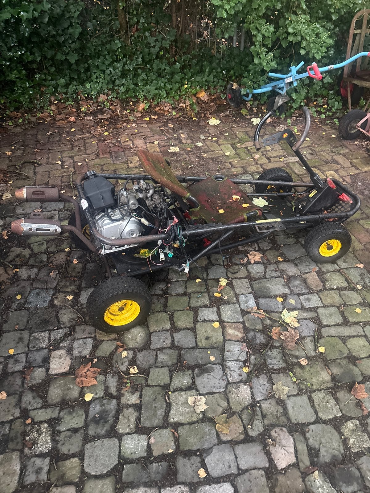 Zelfbouw Kart 125cc loop of sloop, Ophalen, Gebruikt, Kart