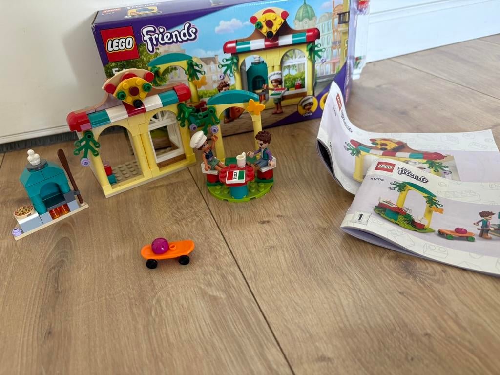 Lego friends pizzeria, Ophalen of Verzenden, Zo goed als nieuw