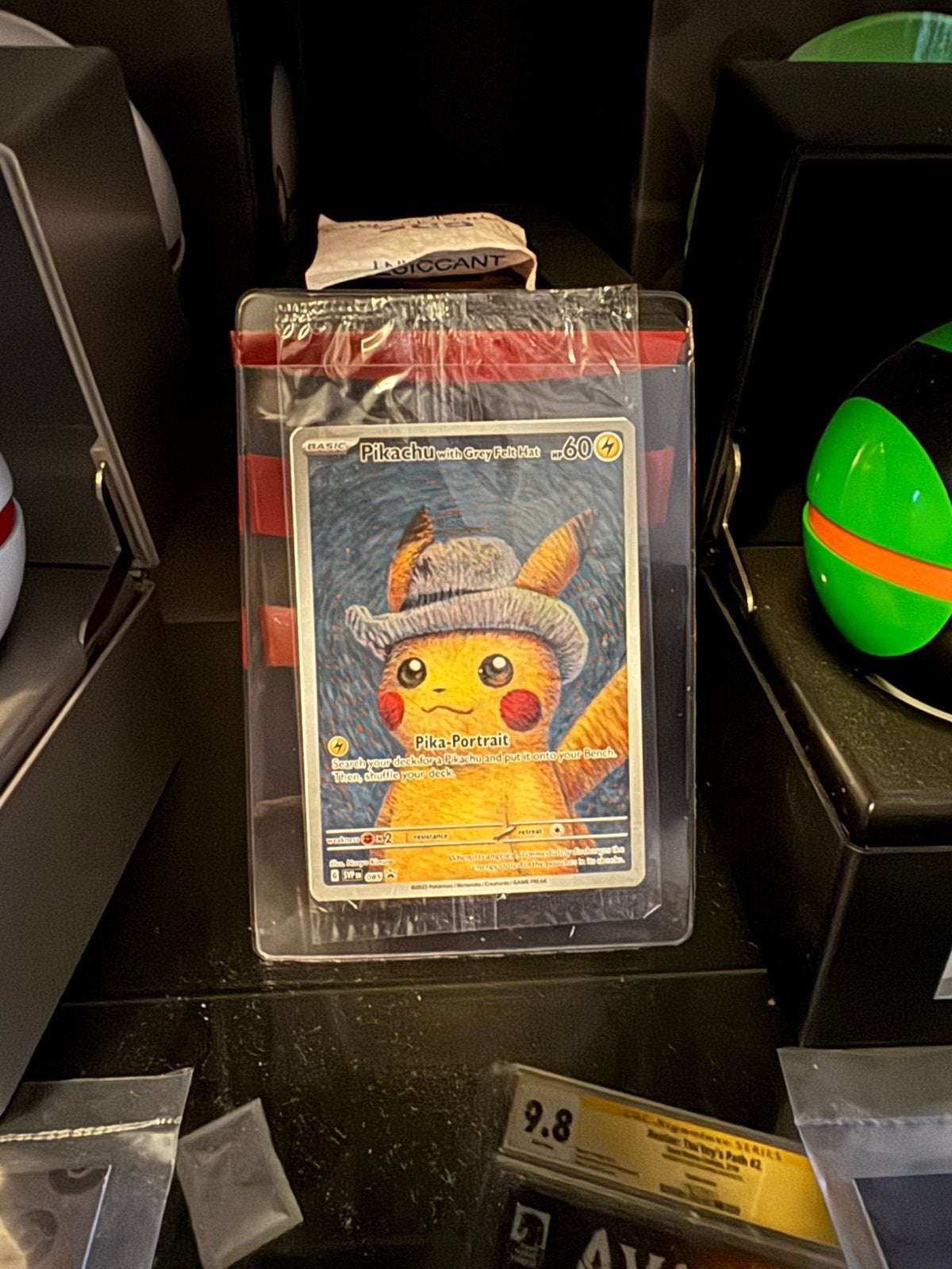 Pokemon Pikachu with Grey Felt Hat (Van Gogh), Hobby en Vrije tijd, Ophalen of Verzenden, Nieuw