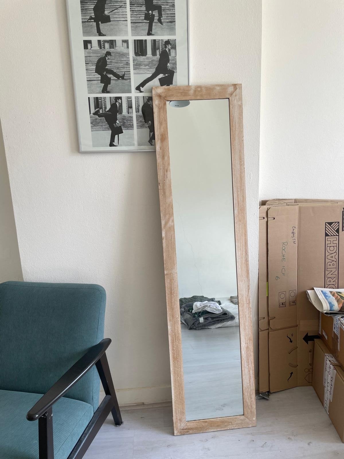 Mirror, Huis en Inrichting, Woonaccessoires | Spiegels, Gebruikt, Ophalen of Verzenden, 150 tot 200 cm, Rechthoekig