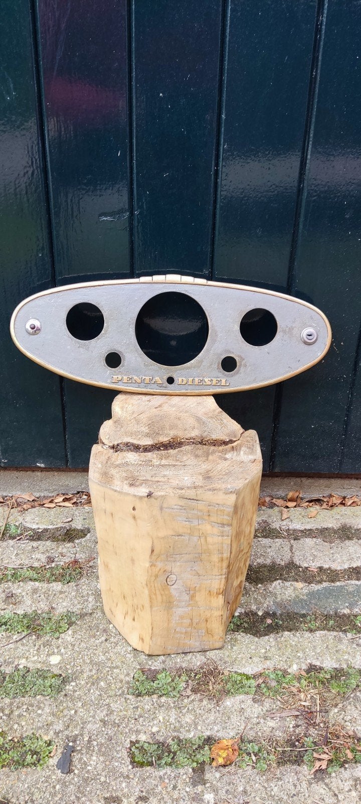 Bronzen dashbord Penta diesel, Watersport en Boten, Ophalen, Motor en Techniek, Zeilboot of Motorboot