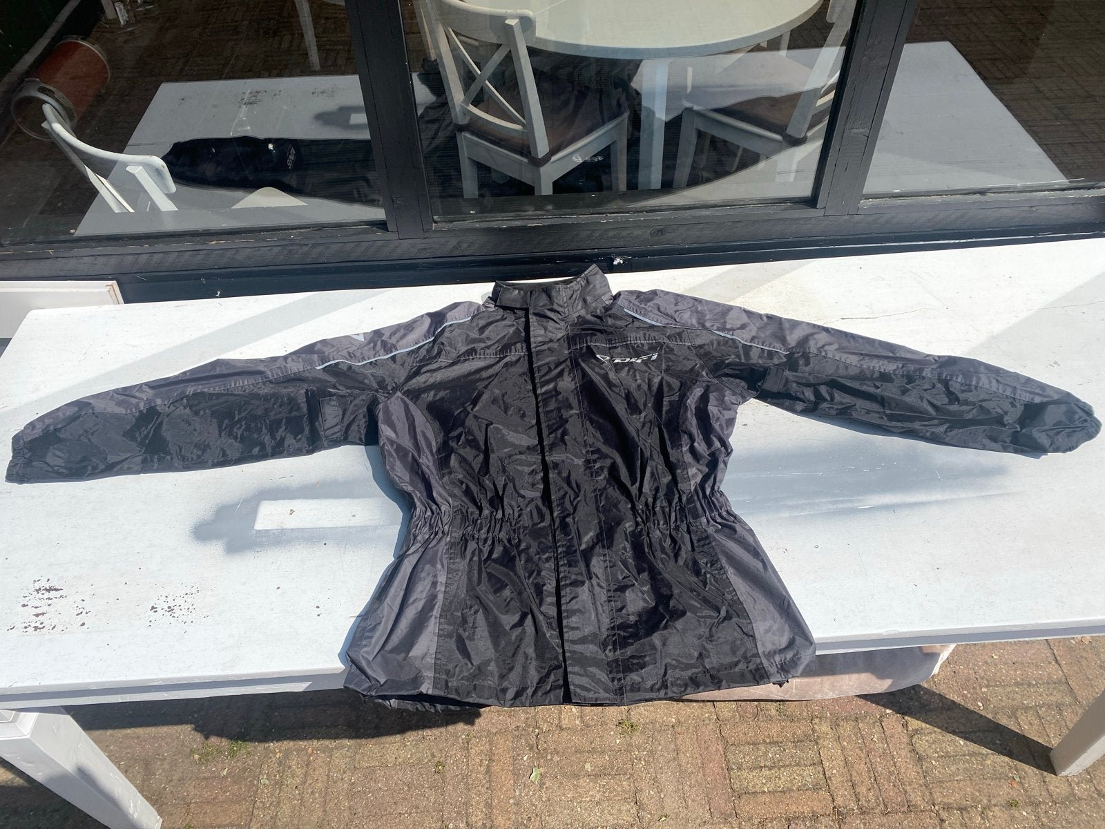 Motor regenpak (jas en broek) - ZGAN, Ophalen of Verzenden, Tweedehands, Heren, Jas | textiel