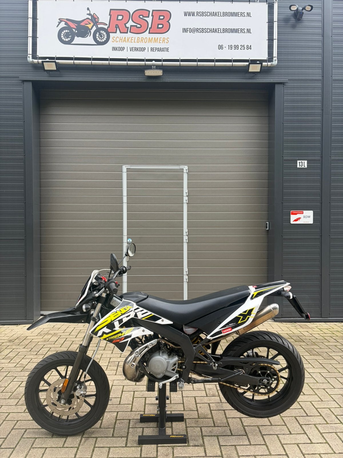Derbi Senda SM 50 DRD X-Treme 2017 nette originele staat, Ophalen, 6 versnellingen, Derbi, .