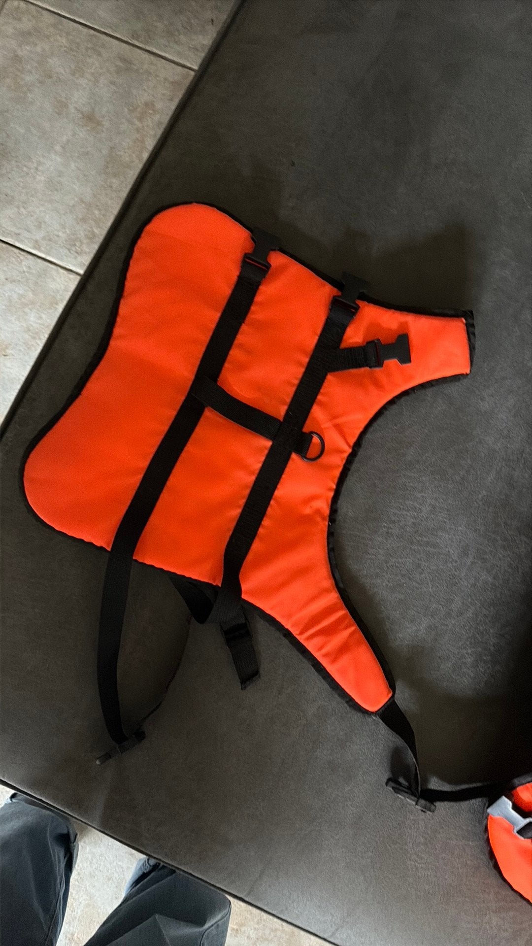 Honden reddingsvest, Ophalen, Gebruikt