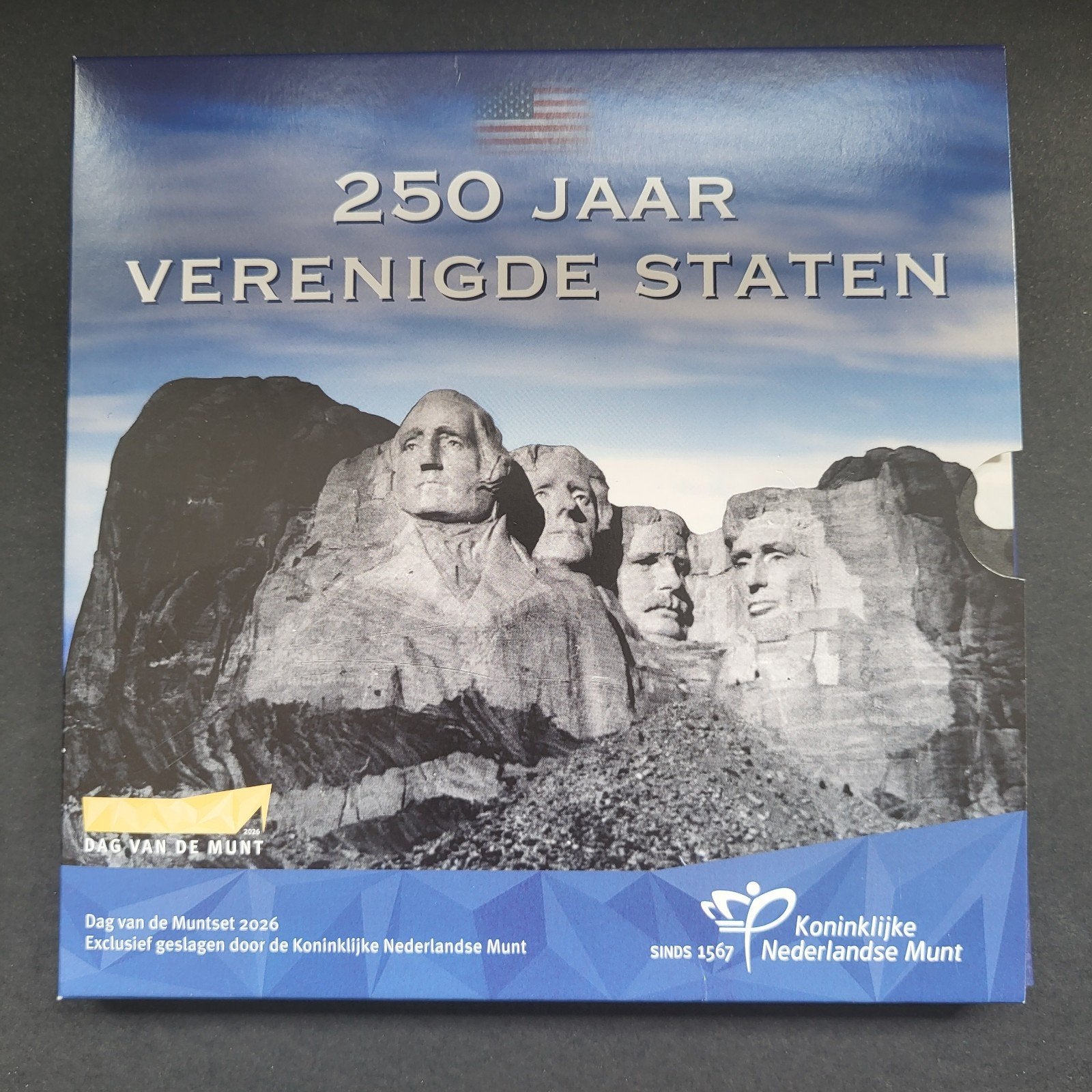 Dag van de muntset 2026 250 Jaar Verenigde Staten, Verzenden, Euro's, Setje