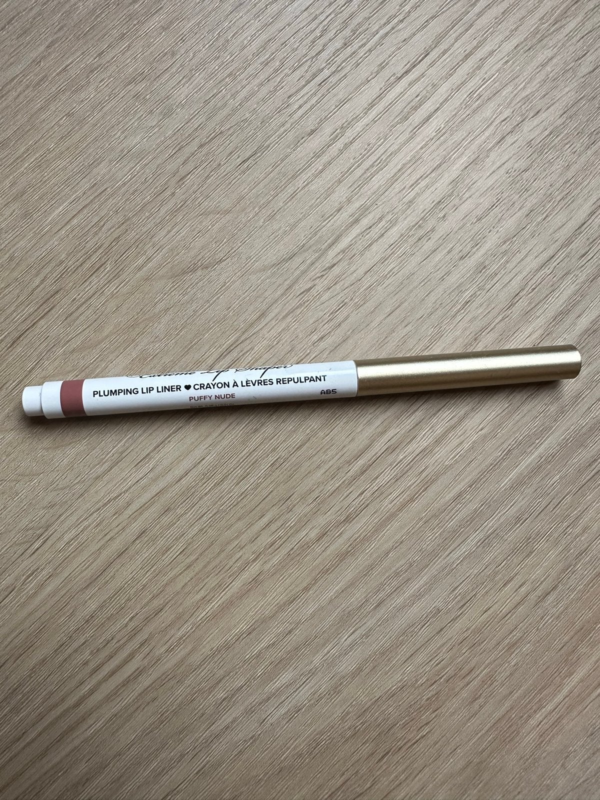 Too Faced Lip Injection Plumping Lip Liner - Puffy Nude, Lippen, Ophalen of Verzenden, Zo goed als nieuw, Make-up