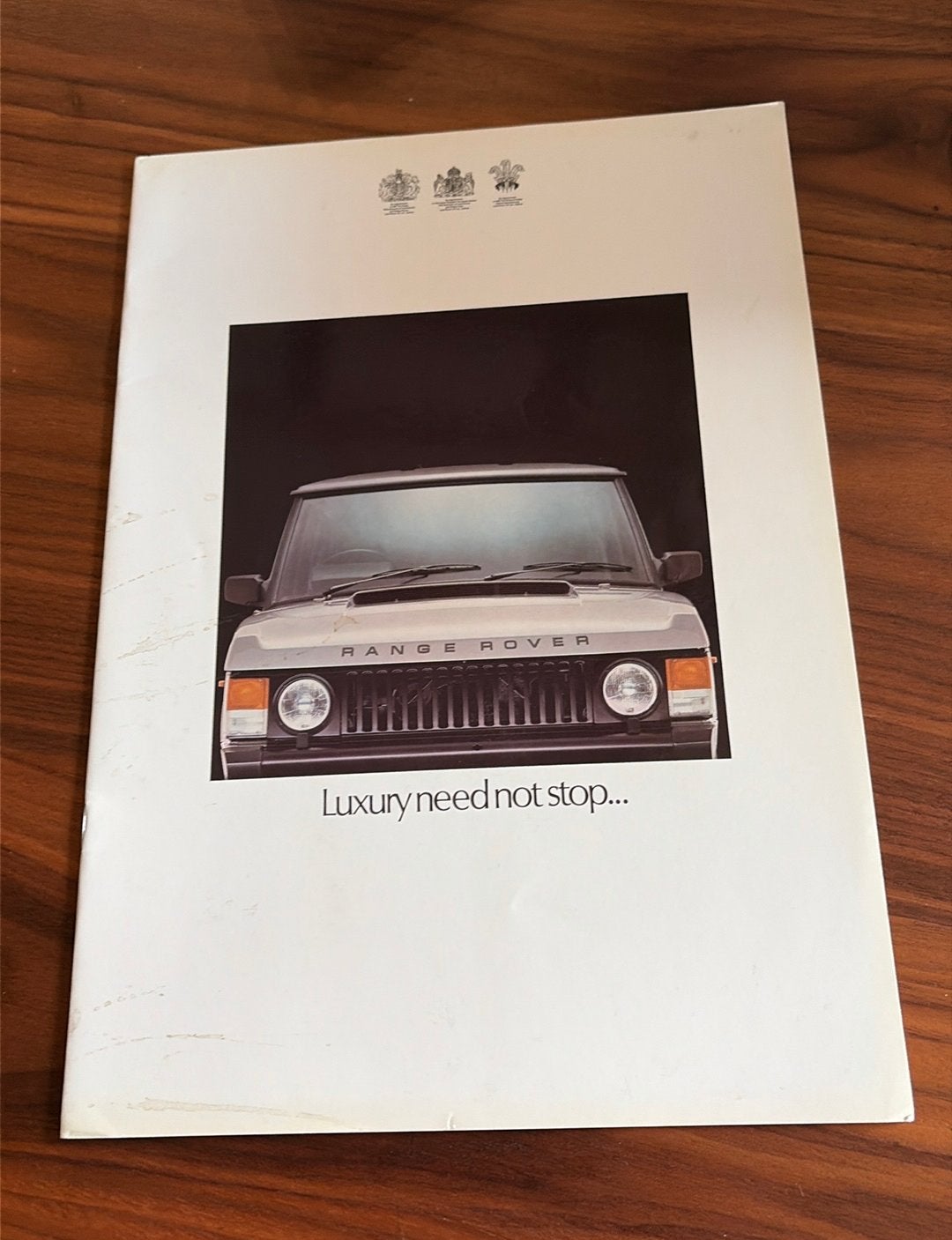 Range Rover brochure 1984, Ophalen of Verzenden, Zo goed als nieuw, Overige merken