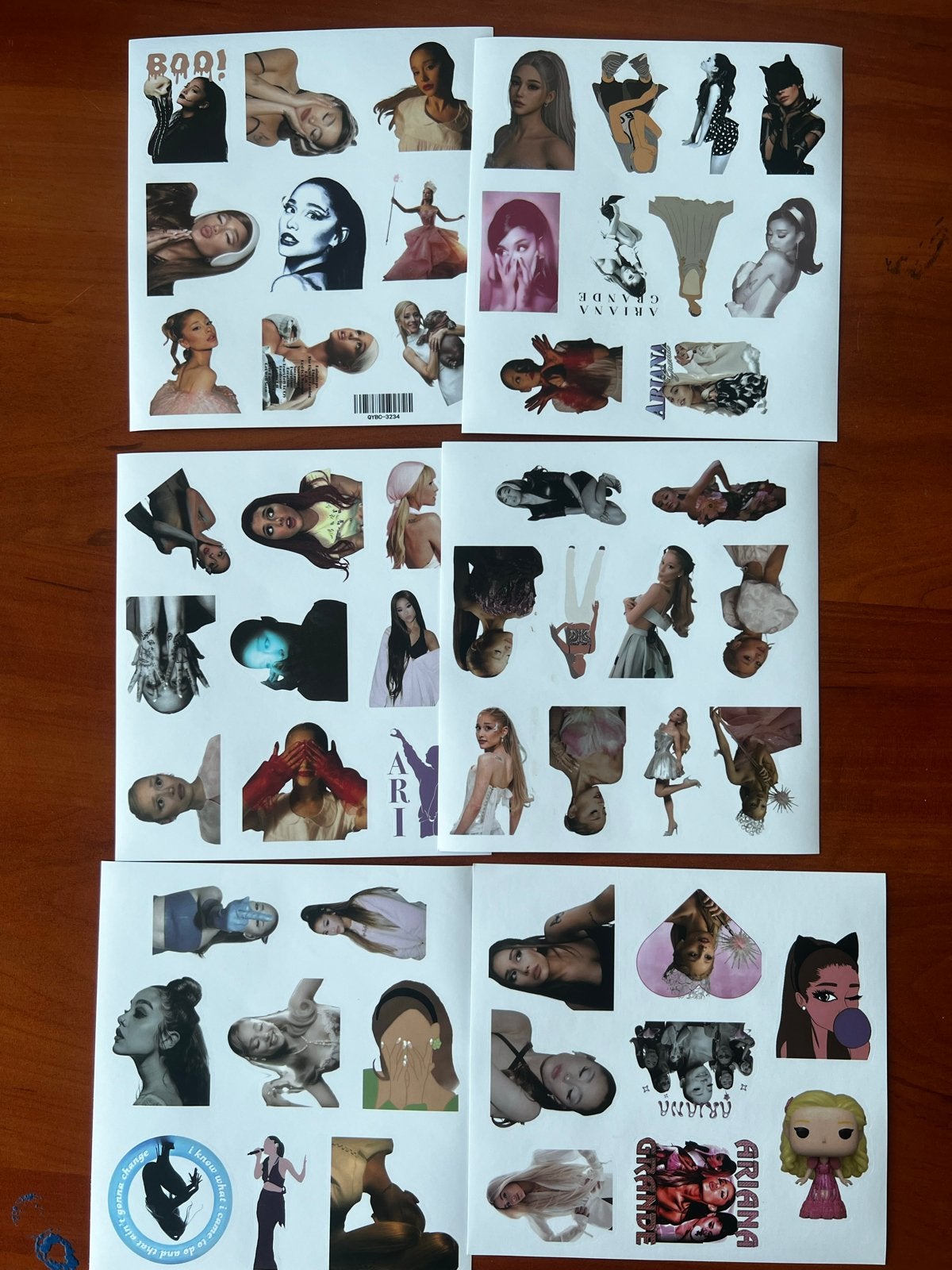 Ariana Grande Stickers - Diverse Collectie, Ophalen of Verzenden, Nieuw, Overige typen