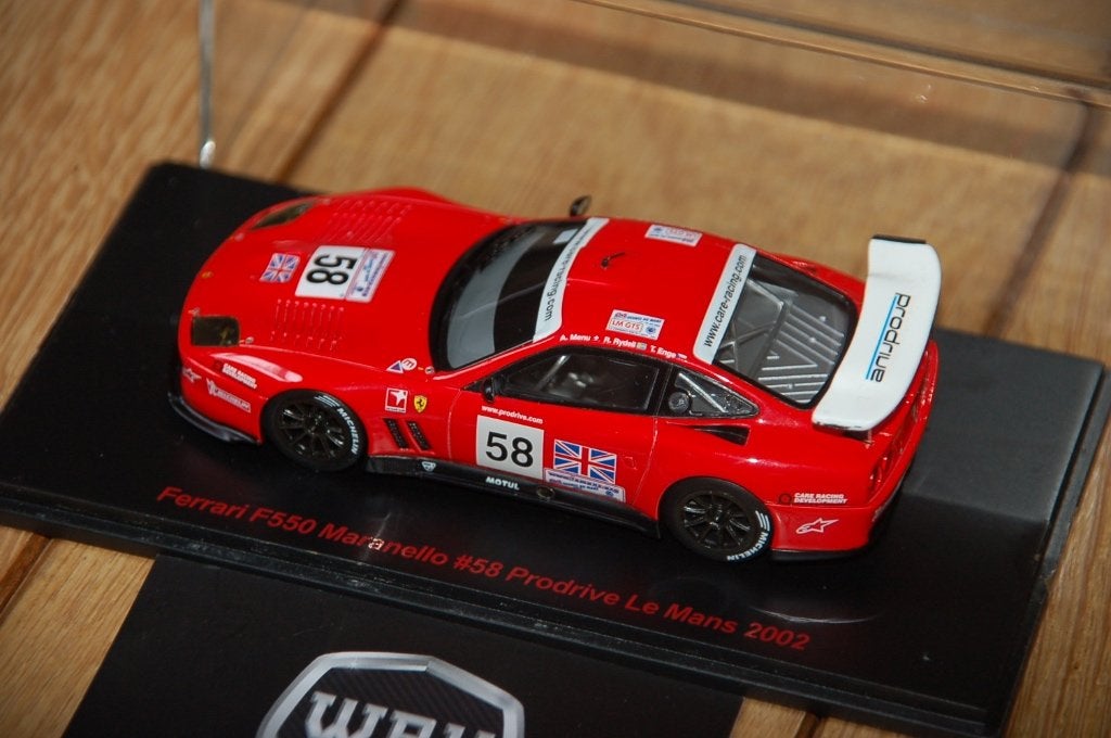 1:43 FERRARI 550 PRODRIVE #58 Redline ZIE INFO WRH, Verzenden, Gebruikt, Auto, Overige merken