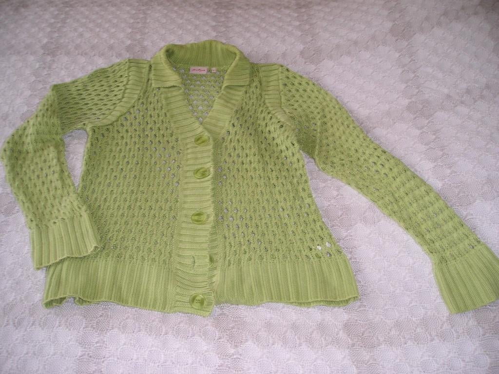 groen vest Jackpot maat 4 / maat 42/44, Ophalen, Maat 42/44 (L), Jackpot, Zo goed als nieuw