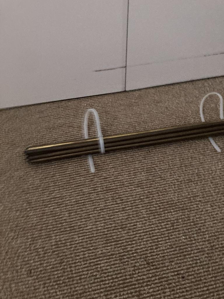 Set van 8 messing traploper roedes, Huis en Inrichting, Stoffering | Tapijten en Kleden, Ophalen, Gebruikt, 50 tot 100 cm, Bruin