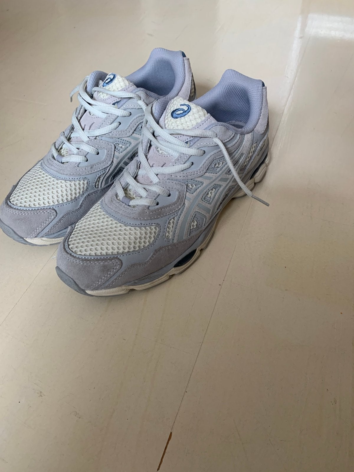 ASICS gel NYC maat 44, Kleding | Heren, Schoenen, Verzenden, Blauw, Sneakers of Gympen, Zo goed als nieuw