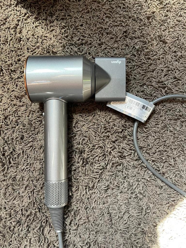 Dyson Supersonic Föhn - Grijs/Koper, Witgoed en Apparatuur, Persoonlijke-verzorgingsapparatuur, Zo goed als nieuw, Haarverzorging