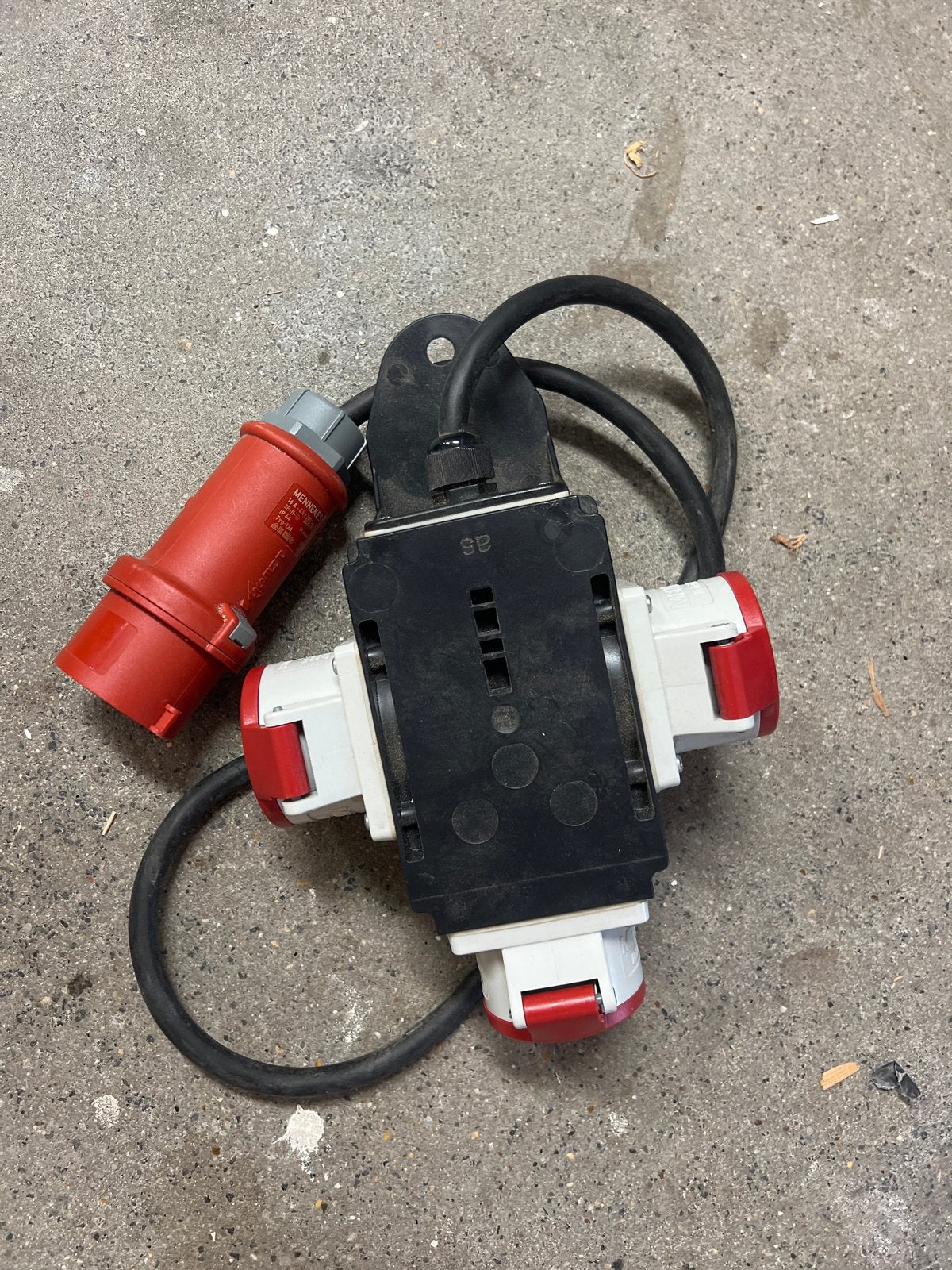 MIX0 Stroomverdeler "NECKAR" 400V/16A/11kW, Ophalen of Verzenden, Gebruikt, Overige merken, Stekkerdoos