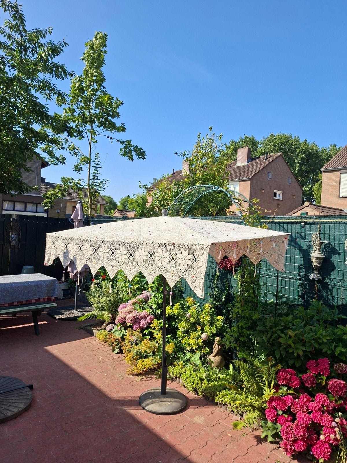 Unieke parasol, (zo is er maar 1!), Ophalen, Kantelbaar, Overige typen, Nieuw