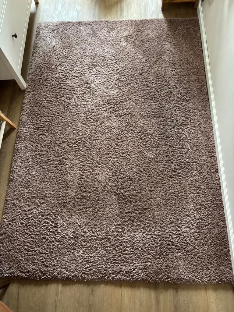 Heerlijk zacht vloerkleed ikea 133x195, Ophalen, Overige kleuren, Zo goed als nieuw, 150 tot 200 cm