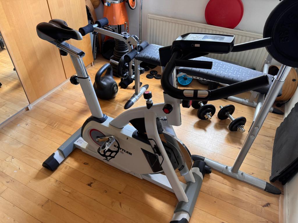 Spinbike, Ophalen, Gebruikt, Benen, Crosstrainer