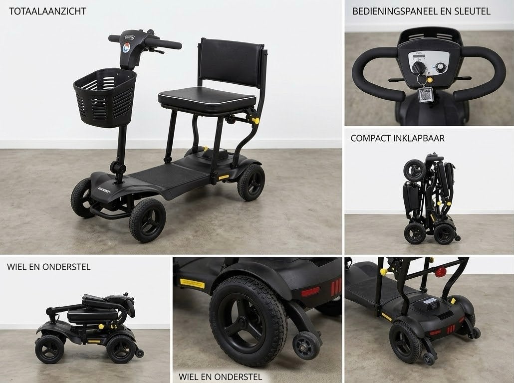 Pride GoGo MG2 Scootmobiel 10 mnd oud, Ophalen, Zo goed als nieuw, Pride, 10 km/u of minder